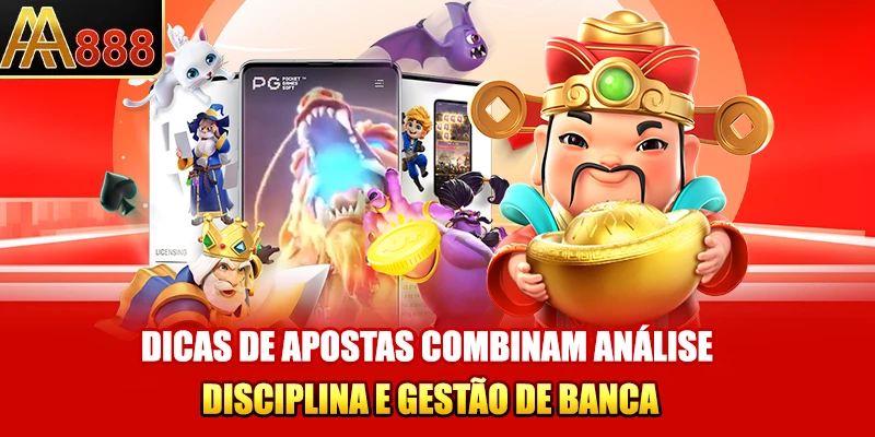 Dicas de apostas combinam análise, disciplina e gestão de banca